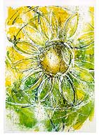 Lebenskreis, eine Kunstkarte von Peter Weibel